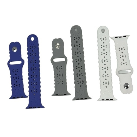 Chic Nylon‎ Solo Loop Bands for All Apple Watch Sizes - 3 Pack! - Picture 9 of 9